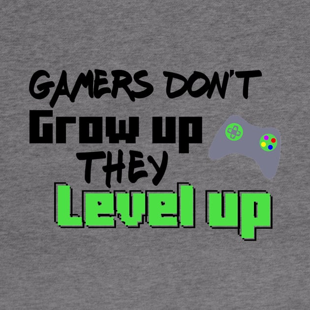 Gamers Don't Grow Up... by scullinc
